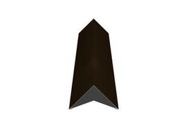 Kraigas, matmenys 190 x 190 x 2000 mm, ruda spalva, RR32/RAL8019