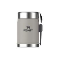 maisto termosas - Termosas maistui su šaukštu-šakute Stanley Classic Legendary Ash, 0,4 l - 1 nuotrauka