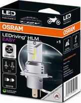 h4 led lemputes - LED lemputė OSRAM 64193DWESY-1HB H19/H4 12V 19.0/18.7W P43T ne kelių legali, skirta motociklams LEDriving HL EASY, balta (White) 6500K - 2 nuotrauka