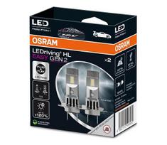 lempa 6500k - LED lemputė OSRAM H7/H18 6500K 12V 16W (2 vnt.) - 2 nuotrauka