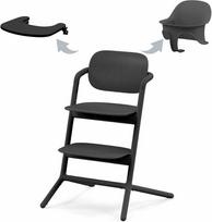maitinimo kedute 3 in 1 - Maitinimo kėdutė Cybex Lemo 3in1 Set, Juodas (Black) - 1 nuotrauka