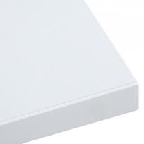 160x stalvirsis - Home4you Ergo Stalviršis 160x80 cm, pilkai balta (Greyish White) - 2 nuotrauka