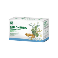 vaistazoliu - ŠVENČIONIŲ VAISTAŽOLĖS COLDHERBA, žolelių arbata su imbieru, 2 g x 20 vnt. - 1 nuotrauka