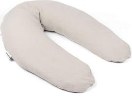 dideles pagalves - DOOMOO maitinimo pagalvė Comfy Big Tetra Almond, smėlio (Sand) - 1 nuotrauka