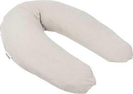 dideles pagalves - DOOMOO maitinimo pagalvė Comfy Big Tetra Almond, smėlio (Sand) - 2 nuotrauka