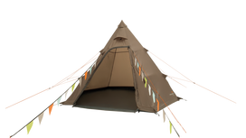 senukai palapines - Keturvietė palapinė Easy Camp Otra Tipi, ruda (Brown) - 2 nuotrauka
