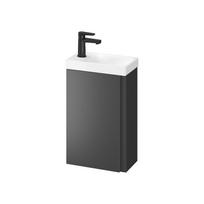 Vonios spintelė Cersanit Moduo 40, antracitas (Anthracite)