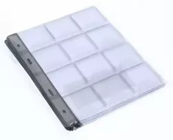 Albumo lapai monetoms GED CA21-12C, 45mmx45mm, 10 lapų