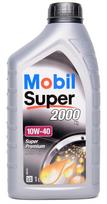 Variklio alyva MOBIL 10W40 SUPER 2000 DIESEL 1L