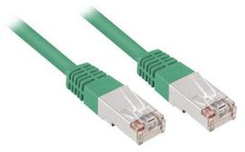 Sharkoon cable RJ45 CAT.5e SFTP - žalias 1.5m
