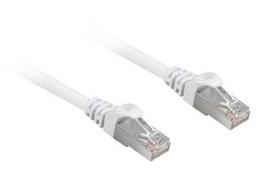 Sharkoon network cable RJ45 CAT.6a SFTP LSOH baltas 3,0m - HalogenFree