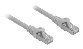 Sharkoon network cable RJ45 CAT.6a SFTP LSOH pilkas 10,0m - HalogenFree