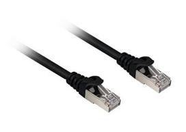 Sharkoon network cable RJ45 CAT.6a SFTP LSOH juodas 10,0m - HalogenFree