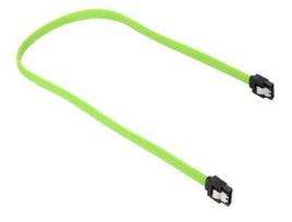 sata 3 kabelis - Sharkoon SATA III Cable žalias - 30 cm - 1 nuotrauka