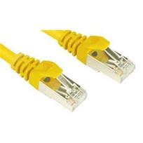 laidas ethernet cat 6 - Sharkoon network cable RJ45 CAT.6 SFTP - yellow - 1.5m - 1 nuotrauka