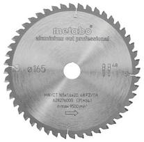 Pjovimo diskas 165 x 20 Z48 FZ/TR -5° Al MKS18 LTX57, Metabo