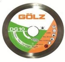 Deimantinis diskas keramikai GOLZ DG10 125x22.2mm