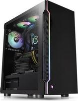 kompiuterio korpusas case - Thermaltake H200 TG RGB Black (Juodas) - 1 nuotrauka