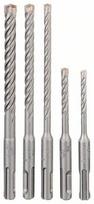 graztas betonui 6.5 mm - 5 SDS-plus-5X grąžtų komplektas Bosch 6/6/8/8/10 mm - 1 nuotrauka