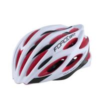 FORCE Bat 54-58cm S-M (balta/raudona)