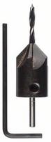 Medienos grąžtas Bosch, su gilintuvu D3, 3x60 mm