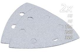 Šlifavimo popierius Dažai G60, 80, 100, 240, 320, (kiekvieno 2 vnt.). Makita B-21674