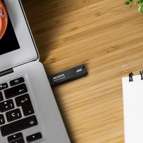 isorinis diskas 2tb adata - ADATA SC610 2TB Išorinis SSD Juodas (Black) - 4 nuotrauka