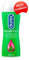 durex 2in1 - Durex Play Massage 2in1 with Aloe Vera 200ml - 1 nuotrauka