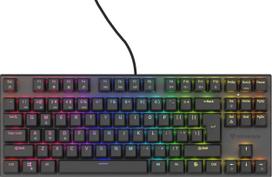 genesis 303 tkl - Genesis Thor 303 TKL, Laidinė, Juoda (Black), Outemu Brown - 2 nuotrauka