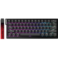 gaming klaviaturos - FGG Madlions MAD60 HE RGB, Magnetiniai Amber Pro Switches, Balta (White) - 2 nuotrauka