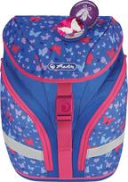 Herlitz SoftLight Butterfly Mokyklinė kuprinė, mėlyna/rožinė (Blue/Pink)