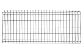 Tvoros segmentas HERVIN GARDEN, akutė 200x50 mm, 2,50x1,83 m, tamsiai pilkas, cinkuota ir dengta PVC