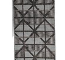 Kilimėlis RICCO SISAL MAT, 60 x 110 cm, pilkas, 100% polypropilenas/sizalis, tinka viduje ir lauke,