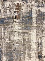 Kilimas RICCO Luxess III, 140 x 190 cm, pilkos-melsvos spalvos (25089), poliesteris 70%, akrilas 30%