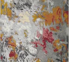 Kilimas ANDIAMO Portland, 80 x 150 cm, pilkos spl., 75% polipropilenas, 25% poliesteris, tinkamas vi