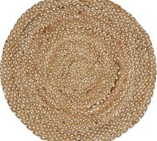 Kilimas LUXOR LIVING Jaba, 80 x 80 cm, apvalus, 100% džiutas, 701883