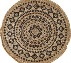 Kilimas LUXOR LIVING Malo, 80 x 80 cm, apvalus, 100% džiutas, 701872