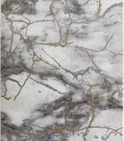 Kilimas Pico, 160 x 230 cm, 70% polipropilenas, 30% poliesteris, pilkos-aukso 23270 296 spl., 700709