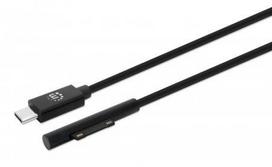 Manhattan USB-C į Surface Connect kabelis 1.8m Juodas (Black)