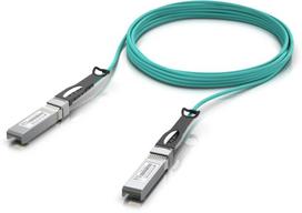 optinis kabelis - Ubiquiti UACC-AOC-SFP10-5M SFP+ optinis kabelis 10G 5m Akvamarinas (Aqua) - 2 nuotrauka