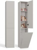 skalbiniu spintele - Vonios spintelė Top E Shop Nel IV, šviesiai pilka (Light Grey) - 1 nuotrauka