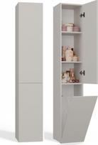 skalbiniu spintele - Vonios spintelė Top E Shop Nel IV, šviesiai pilka (Light Grey) - 2 nuotrauka