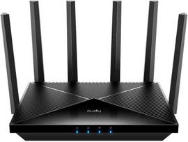 routeris - Cudy WR11000 BE11000 Tri-Band Wi-Fi 7, Juodas (Black) - 1 nuotrauka
