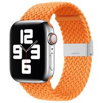 Apple Watch Braided Fabric Strap, Oranžinis (Orange) 42/44/45mm