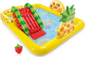 vaikus zaidimo aikstele - Intex pripučiamas baseinas „Fruity Playground“ (Fruits), 244 x 191 x 91 cm, 57158NP - 2 nuotrauka