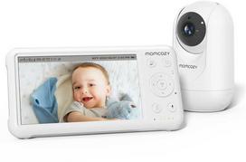 momcozy baltojo - Momcozy BM01 Mobili video auklė, balta (White) - 1 nuotrauka