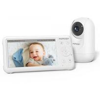 momcozy baltojo - Momcozy BM01 Mobili video auklė, balta (White) - 2 nuotrauka