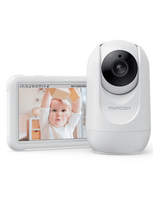 momcozy baltojo - Momcozy BM01 Mobili video auklė, balta (White) - 3 nuotrauka