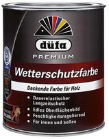 Düfa Premium Wetterschutzfarbe, samanų žalia (Moosgrün), 750 ml