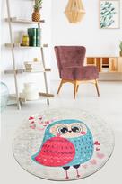 Kilimas Conceptum Hypnose Gufo 882CHL3205, įvairių spalvų, 140 cm x 140 cm